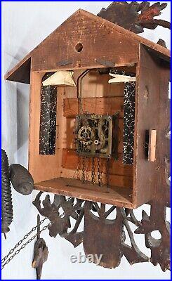 Antique Black Forest Cuckoo Clock German Wall Clocks