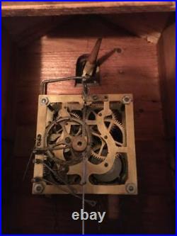 Antique black Forrest cuckoo clock with belle