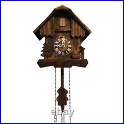 Anton Schneider Cuckoo Clock Chalet Style 1 Day West Germany No Weights Tested