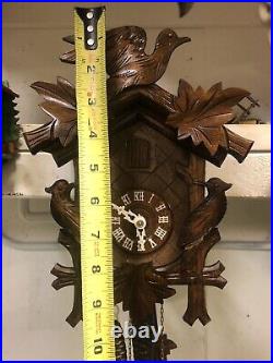 Black Forest Anton Schneider Cuckoo Clock-1986-NOS-Please read-Serviced