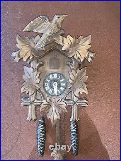 Black Forest Cuckoo Clock For Spares And Repairs In Good Condition