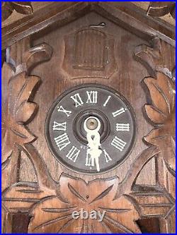 Black Forest Cuckoo Clock For Spares And Repairs In Good Condition