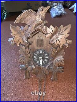 Black Forest Cuckoo Clock For Spares And Repairs In Good Condition