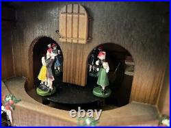 Cuckoo Clock Black Forest House With German Music Untested See All Pictures