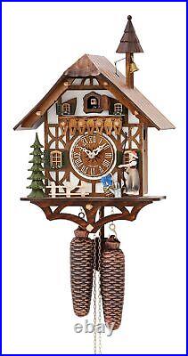 Cuckoo Clock Black Forest house KA 877 EX NEW