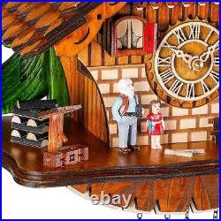 Kintrot Cuckoo Clock Traditional Chalet Black Forest House Clock Handcrafted