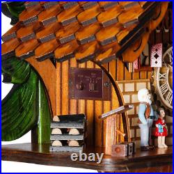 Kintrot Cuckoo Clock Traditional Chalet Black Forest House Clock Handcrafted