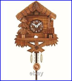 Kuckulino Black Forest Clock with quartz movement and cuckoo ch. TU 2029 PQ NEW