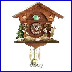 Kuckulino Black Forest Clock with quartz movement and cuckoo ch. TU 2045 PQ NEW