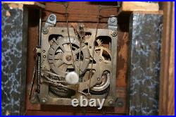 Large Antique Black Forest Cuckoo Clock For Restoration