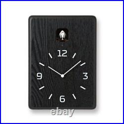 Lemnos CUCU Cuckoo Clock Black LC10-16 BK Wall Clock Japan