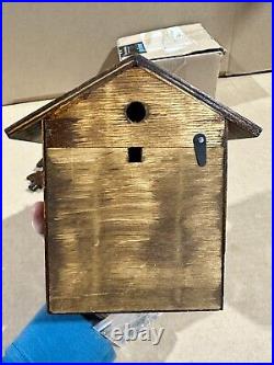 Quartz Cuckoo Clock 5-Leaves, Bird, Size 8 Inch, EN 522 Q