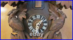 Three Bird Black Forest 8-Day Cuckoo Clock 13 like a new one